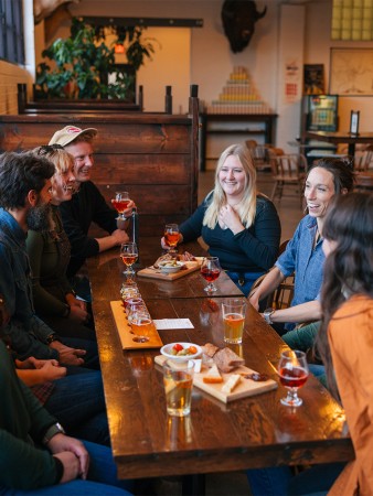 local cider in distillery, Missoula, Montana